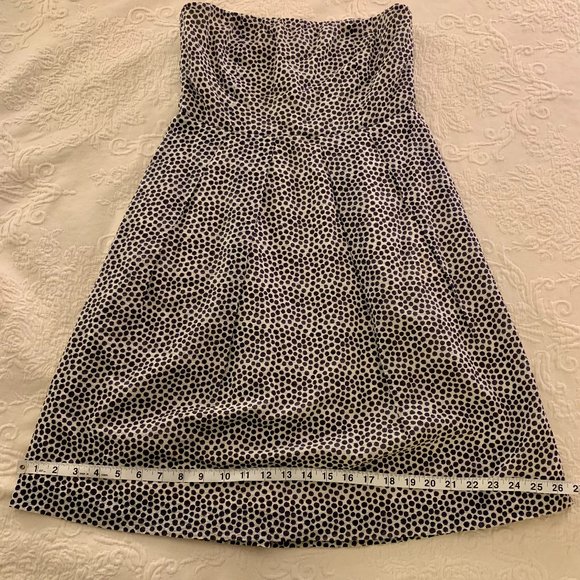 J. Crew Summer Strapless - Polka Dot, Size 4 - Picture 7 of 10